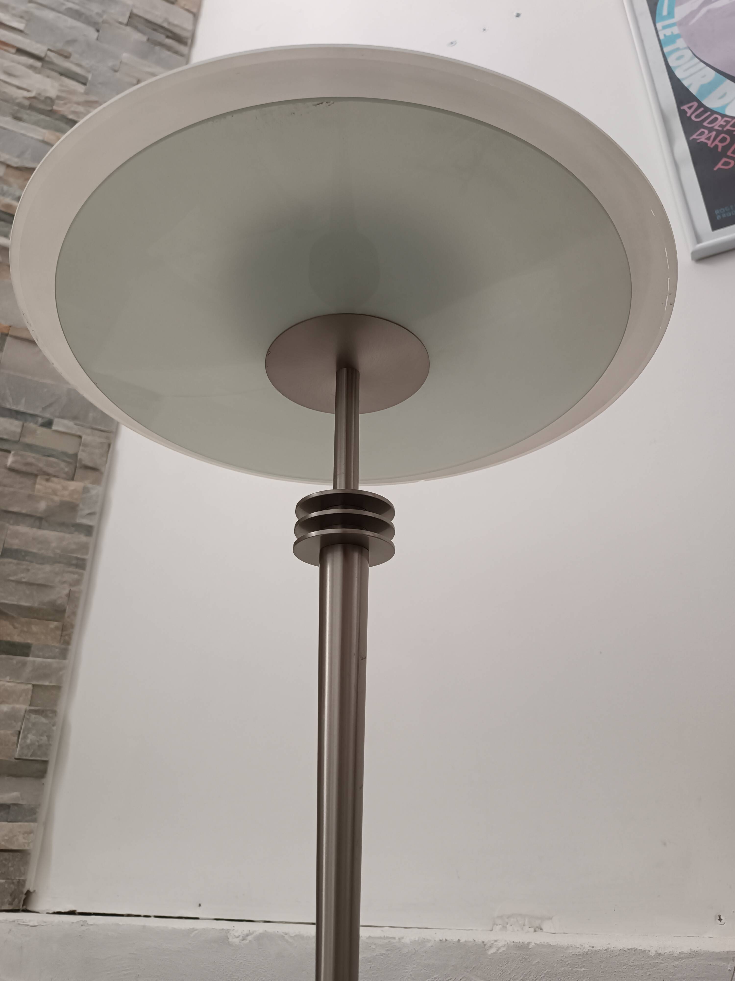 Important table lamp by Holtkotter Leuchten 1990