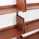 Mid century teak wall shelving unit 1950s