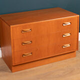 Retro teak 1960s g plan fresco chest of drawers