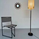 Old metal and persplex floor lamp, French design, vintage 60s