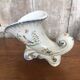 Old corn plenty vase white ceramic vintage moustiers decor