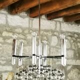 Murano 79-drop glass chandelier, circa 1965