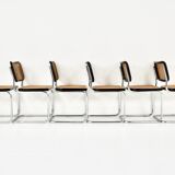 Set of 6 Style B32 Dining Room Chairs by Marcel Breuer
