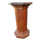 Solid oak column 1900