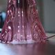 Lampe champignon en rosaline