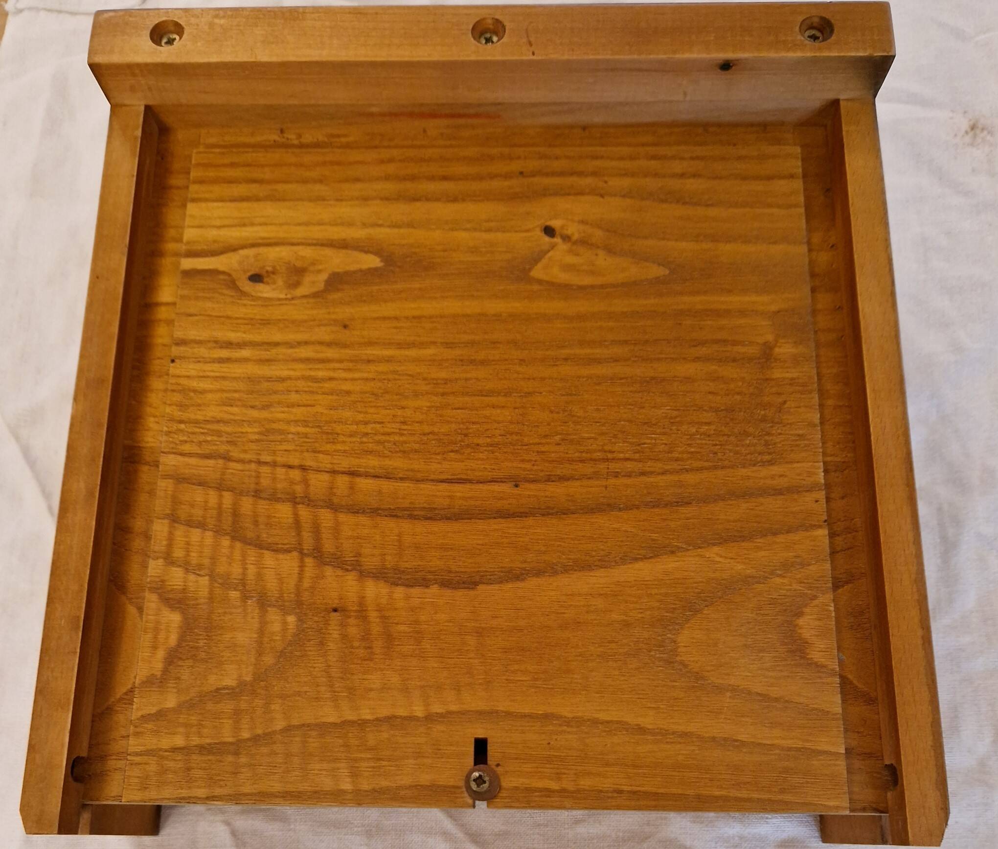 Meuble d’appoint Richelieu en bois – 3 tiroirs – finition bicolore
