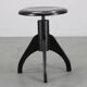 Tabouret de piano en hêtre des années 1940, Tchécoslovaquie
