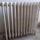 Vintage cast iron radiator