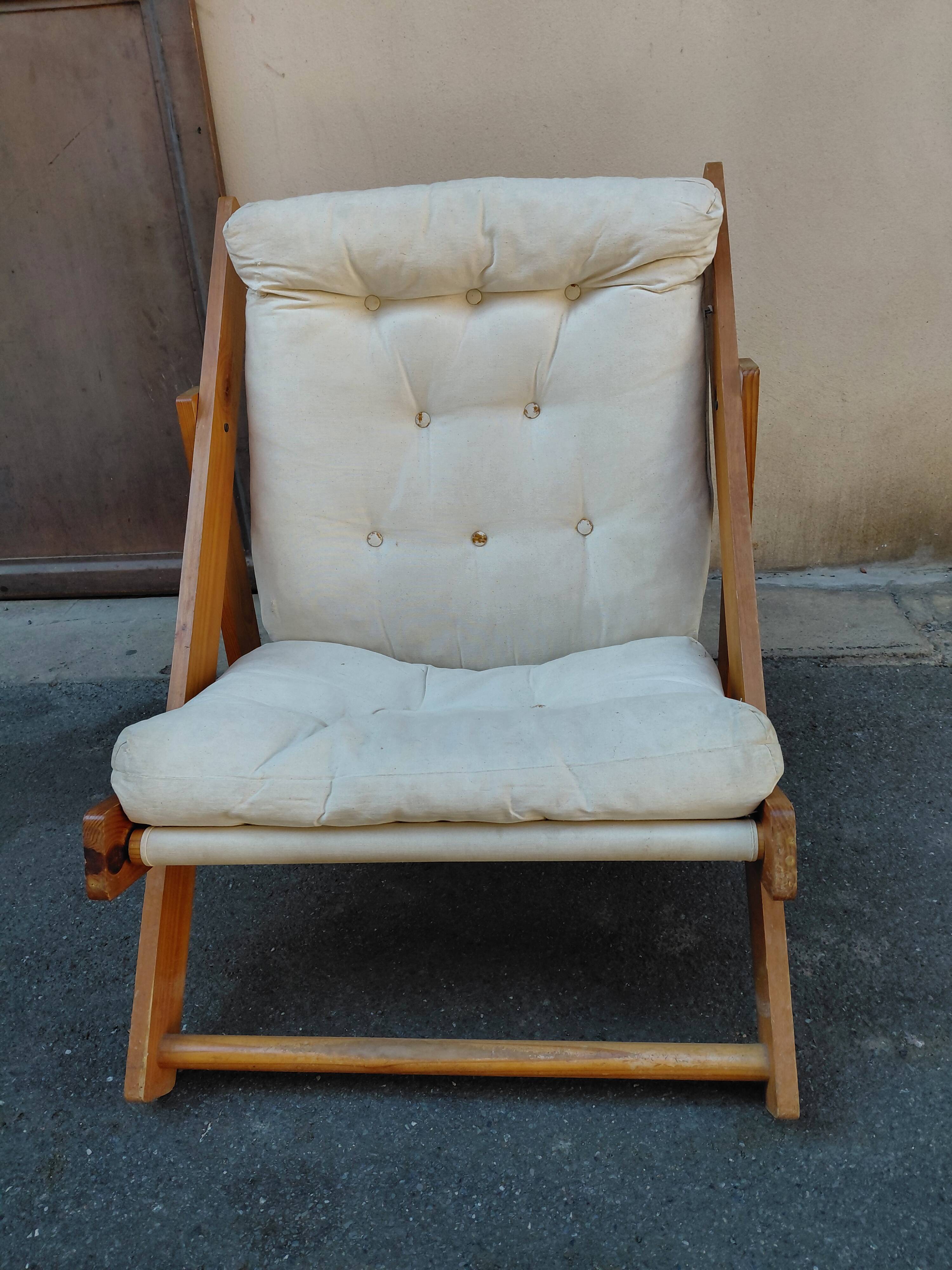 80's design armchair