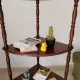Vintage corner shelf from the 70s/80s.