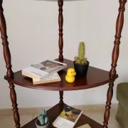 Étagère d' angle encoignure vintage années 70/80