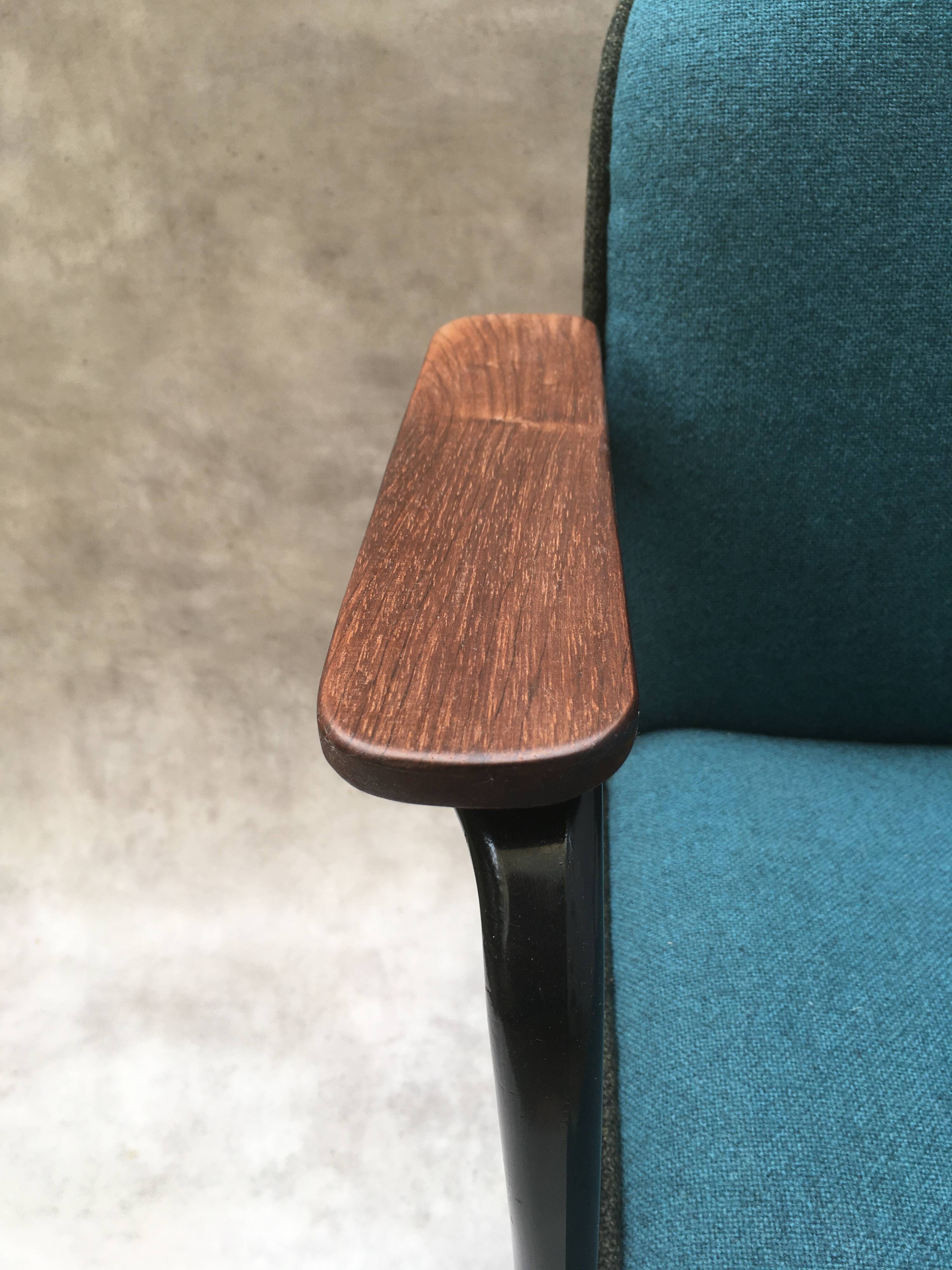 Fauteuil de bureau italien Ico Parisi pour MIM Roma