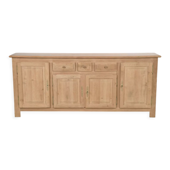 Rough wooden sideboard