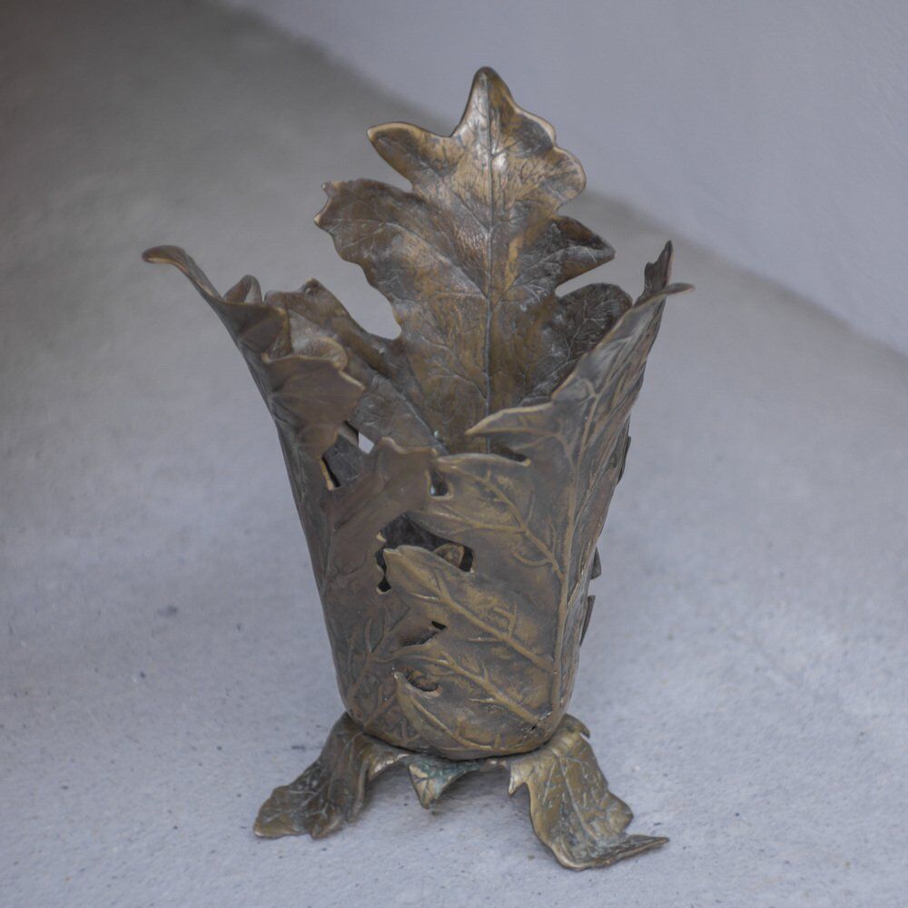 Brass umbrella stands, 1970s