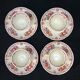 4 Mason's Fruit Basket Coffee Cups and Saucers Made In England