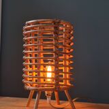 Rattan lamp