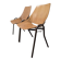 Pair of Lupina Stackable Chairs by Niko Kralj, 1970s Vintage Yugoslavi