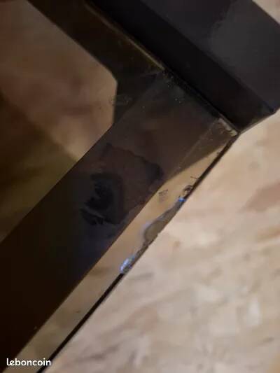 Title: "Chic" Trolley - Brushed Steel & Smoked Glass - Style G