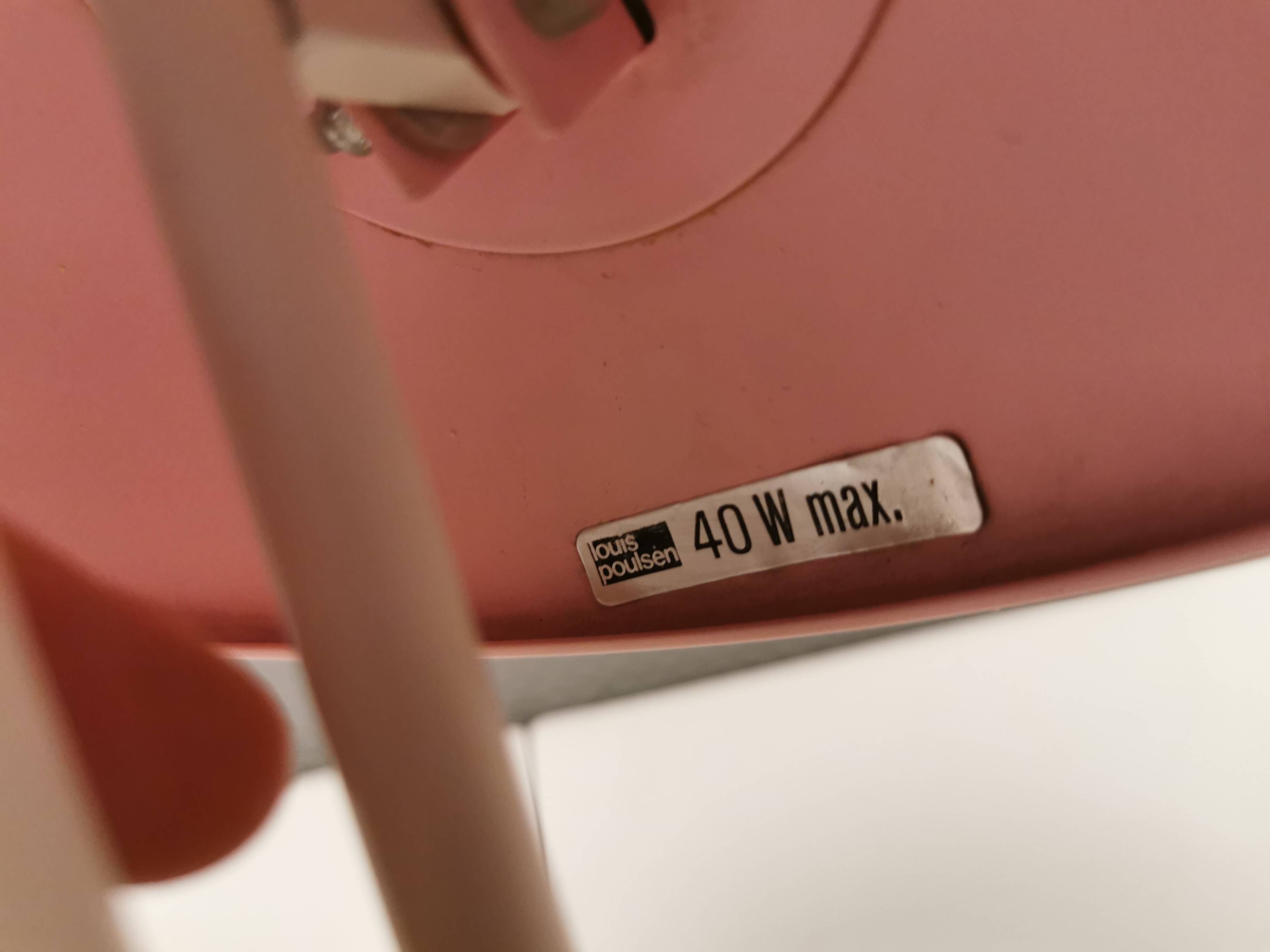 PH Wall lamp / Bedside lamp designed in 1961, model PH-HAT