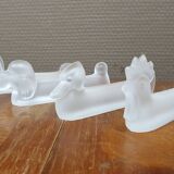 12 satin crystal knife holders Vannes le Châtel