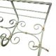 Antique wrought iron coat rack