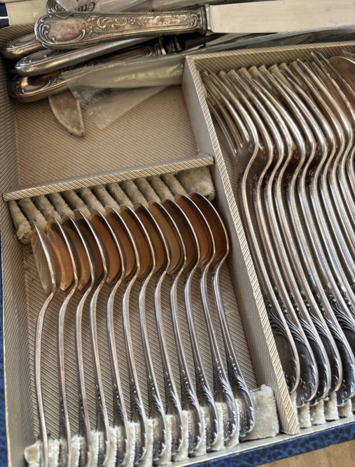 Christofle Marly 48-piece cutlery set