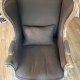 Grey armchair