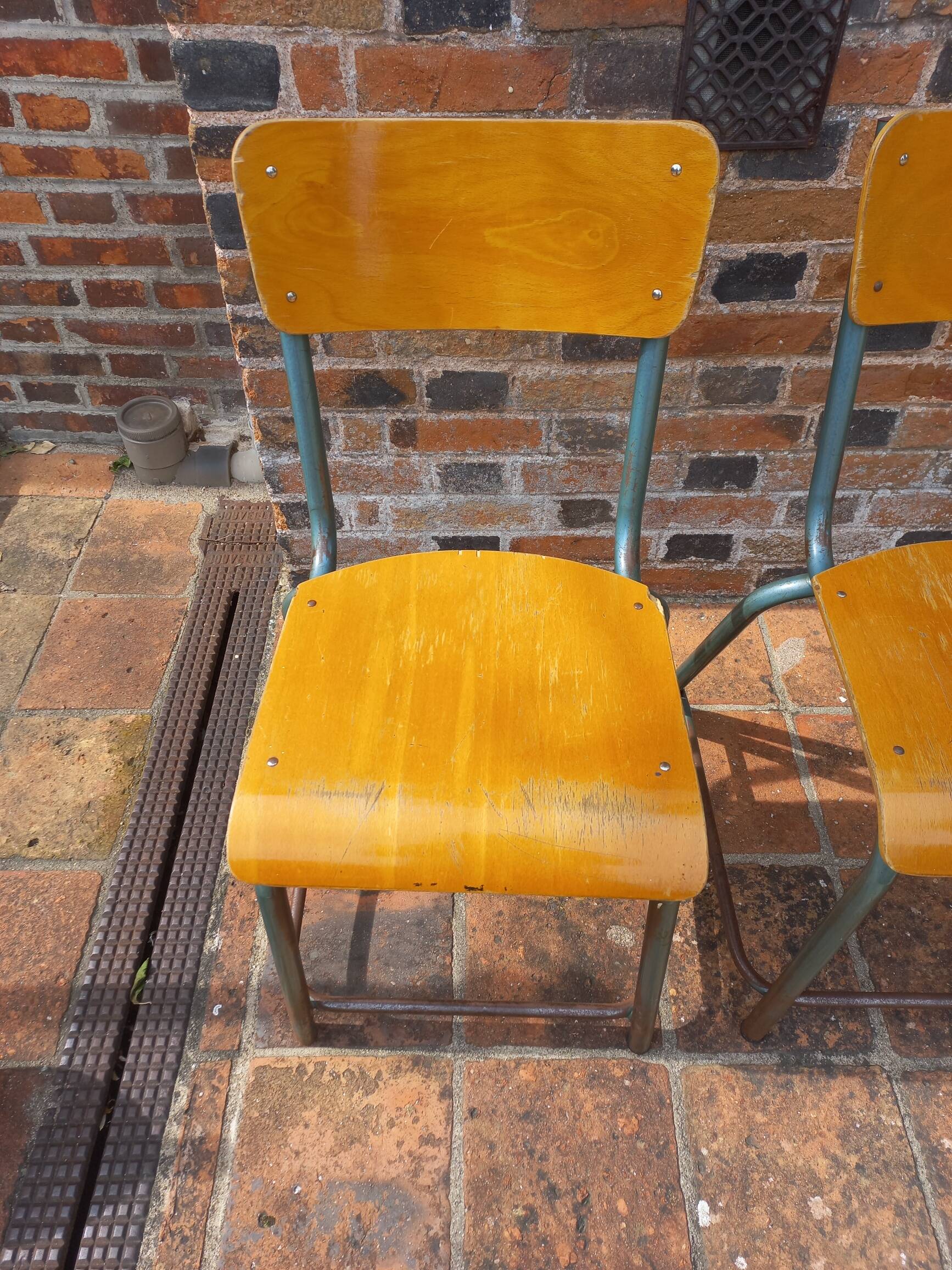 Old school chairs original shape