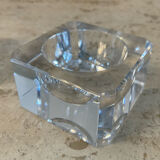 Pair of vintage crystal salerons