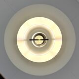 Vintage Scandinavian-style bowl lamp, Massive