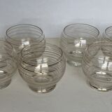 6 verres à vin anciens
