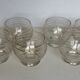 6 Antique wine glasses