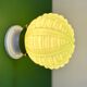 Vintage Art Deco globe wall light in pale green opaline.