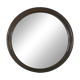 70's smoked plastic mirror
