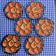 Set of 6 vintage oyster plates Gabriel Fourmaintraux 1960’s