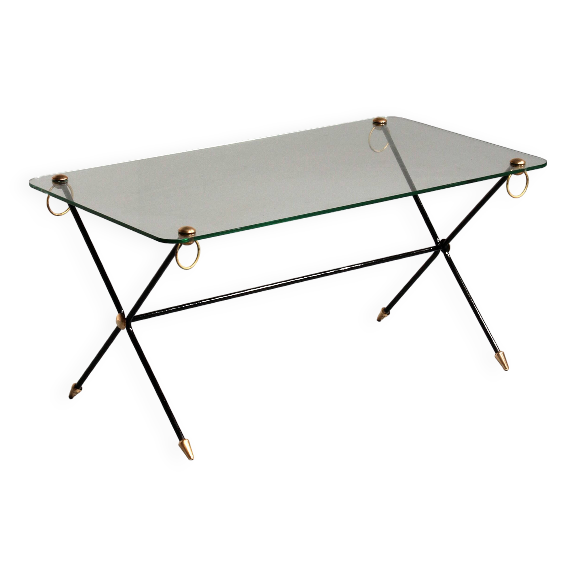 X-Base Coffee Table, 1960 Vintage Design