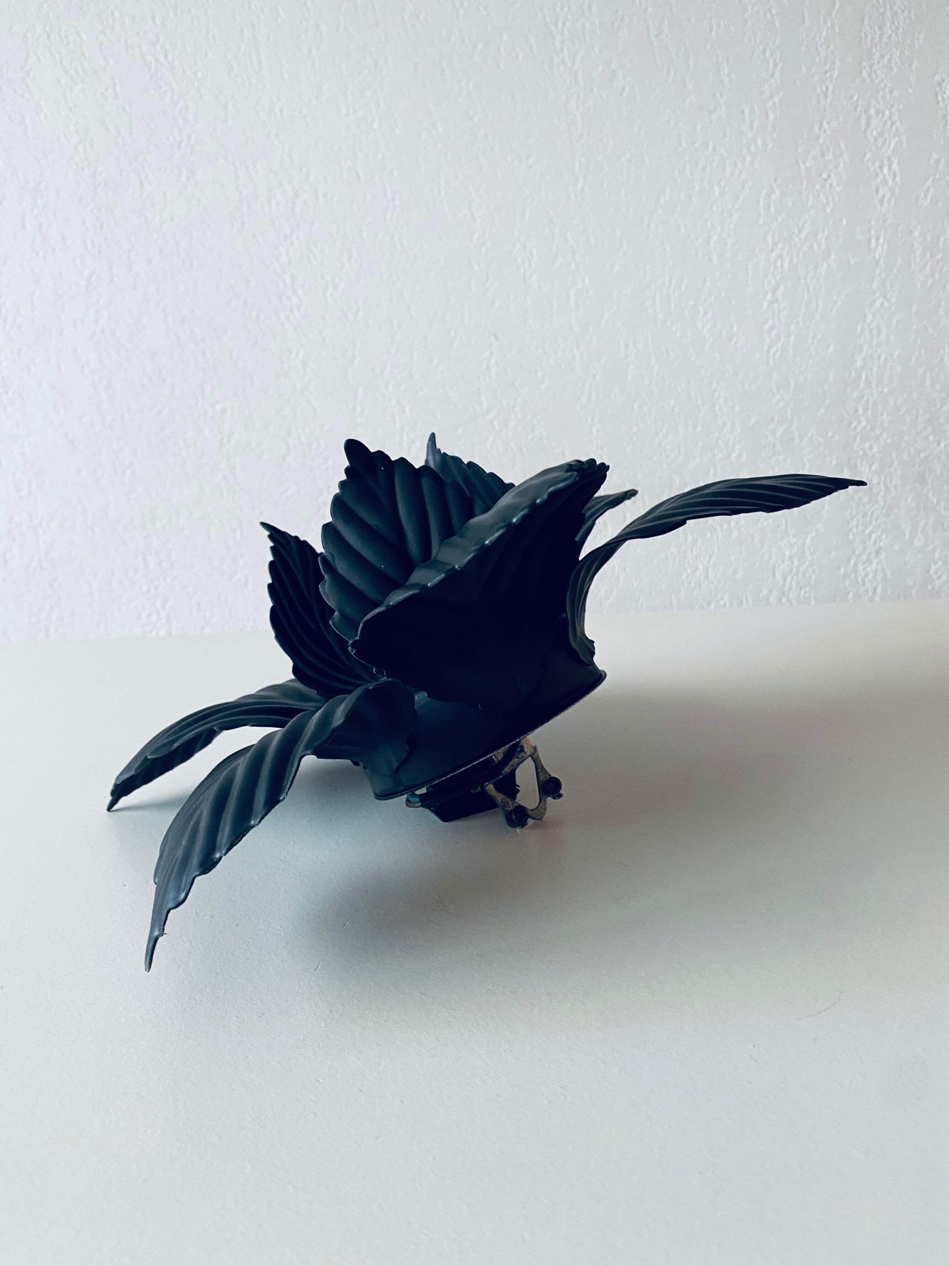 Vintage Italian flower design wall or ceiling light, Masca