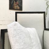 Paire de fauteuils en bois noirci