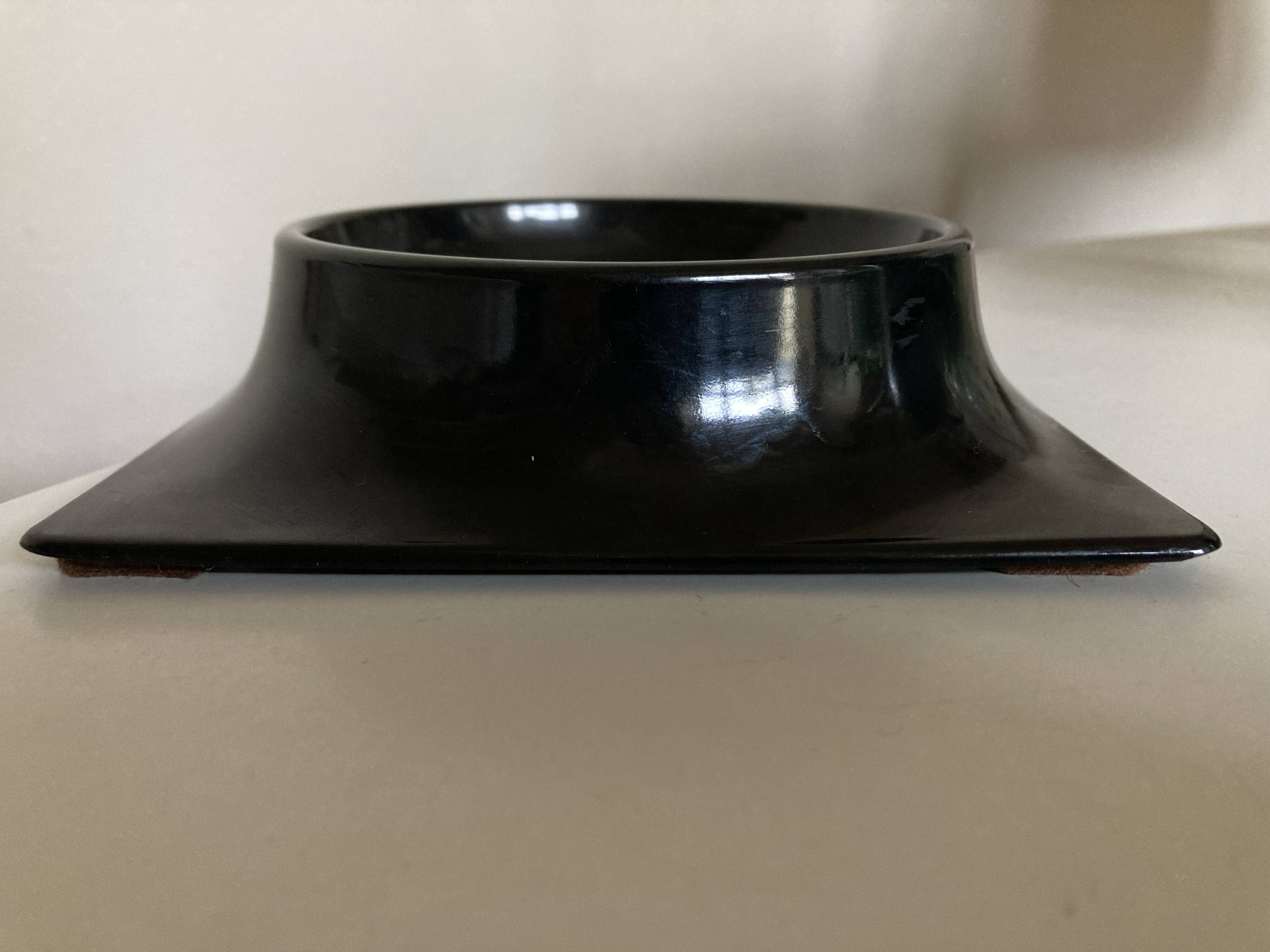 Bakelite pocket tray Italian design space age 1970