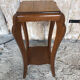 Sellette table appoint bois vintage #a228