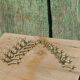 Handcrafted brass gazelle knife rests x12