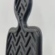 Acerbis "Narciso" postmodern silhouette standing floor mirror 1980s