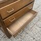 Commode vintage pieds compas