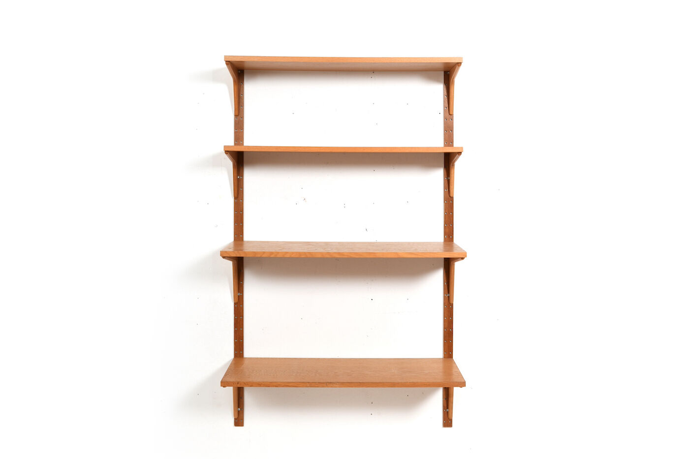 Danish Oak Shelf System by HG Furniture 1960s