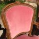 Paire de fauteuils cabriolets style Louis XV