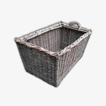 Old wicker basket.