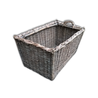 Old wicker basket.