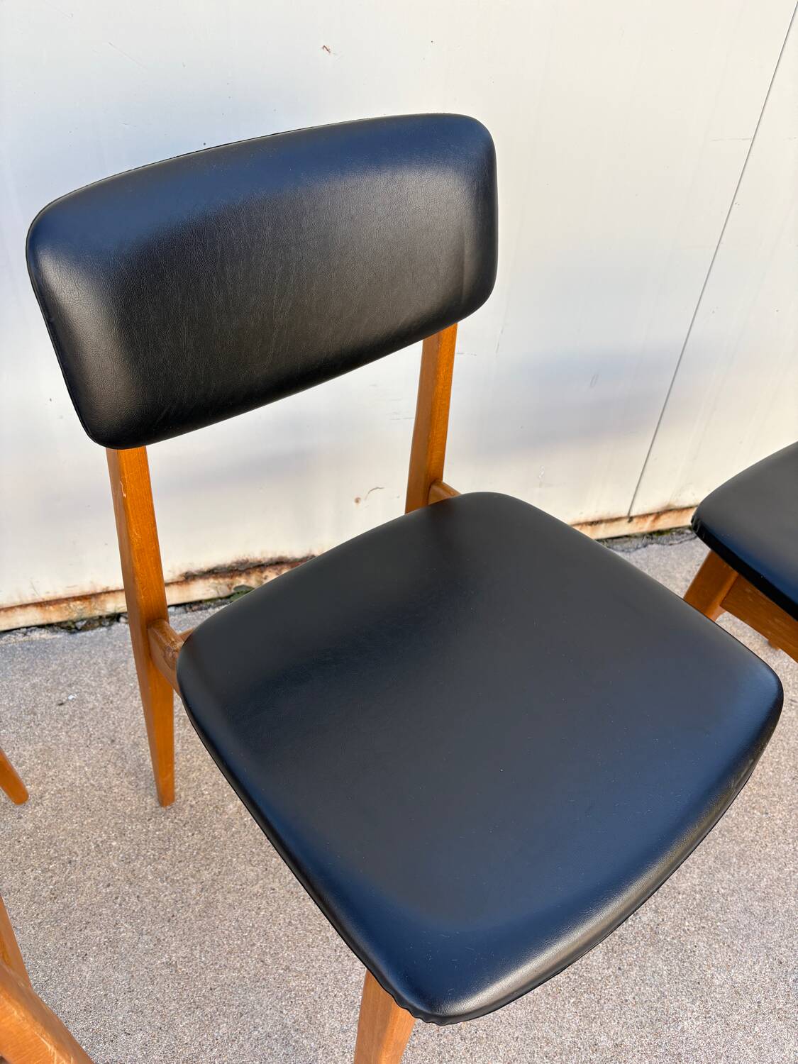 4 chaises vintage