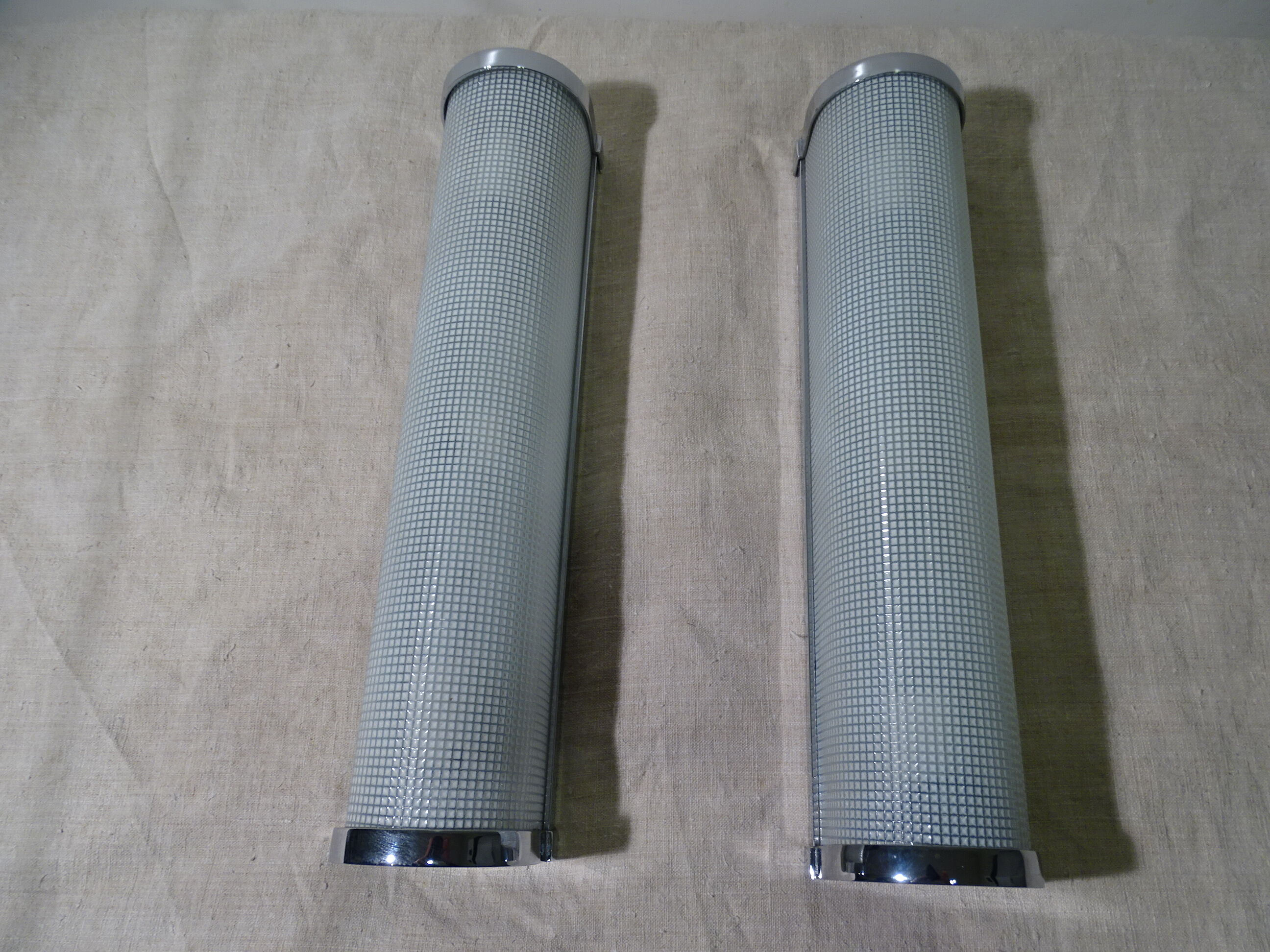 Pair of wall lamps Fontana Arte Design Italy