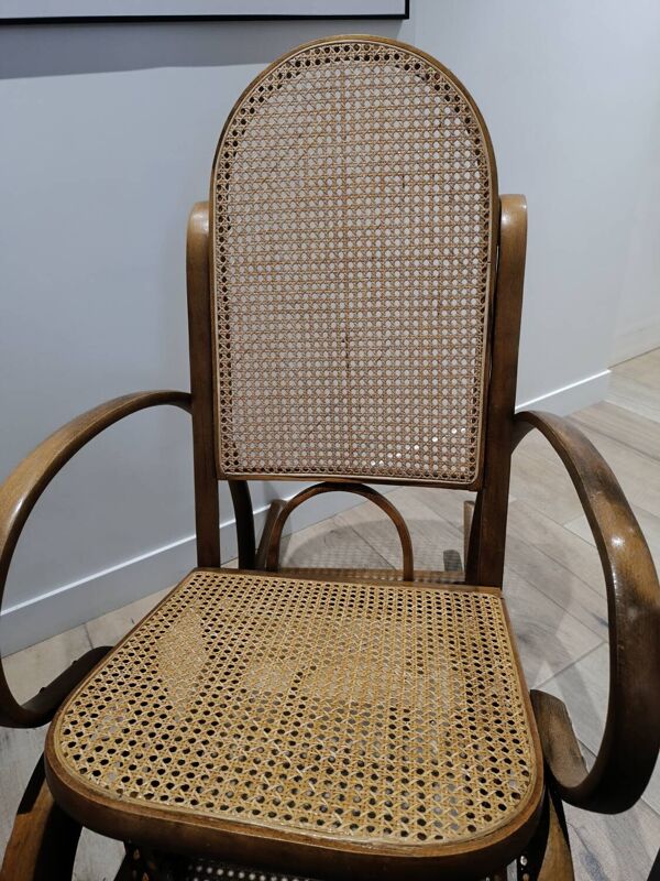 Fauteuil rocking chair vintage